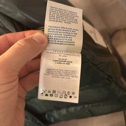 Moncler x Vanity Fair 2019 “New Establishment Summit” Limited Edition Vest image 8
