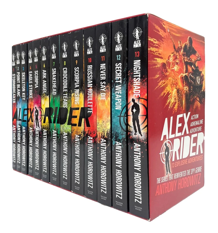 Alex Rider Series 13 Books Collection Set By Anthony Horowitz (Stormbreaker, Poi - Image 2 of 4