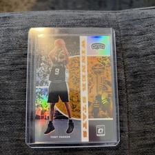 2019-20 Panini Donruss Optic Winner Stays Orange Prizm /39 Tony Parker #14 HOF