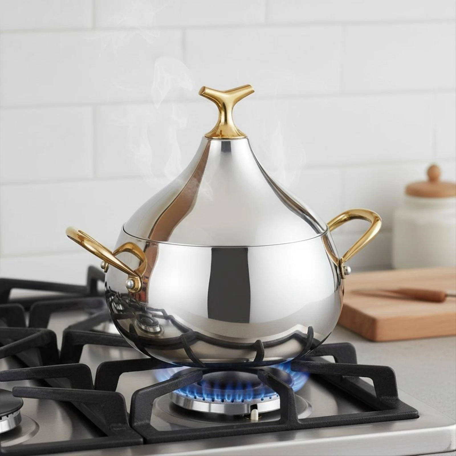 Thickened Stainless Steel Pot Versatile Stainless Steel Soup Pot
Opens in a new window or tab