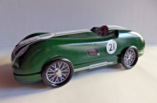 Oldtimer Rennwagen "Speedster Nr. 21 grün"  Vorratsdose Kekskdose Blechdose