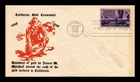 DR JIM STAMPS US CALIFORNIA GOLD CENTENNIAL FDC SCOTT 954 COVER STAINED BACK