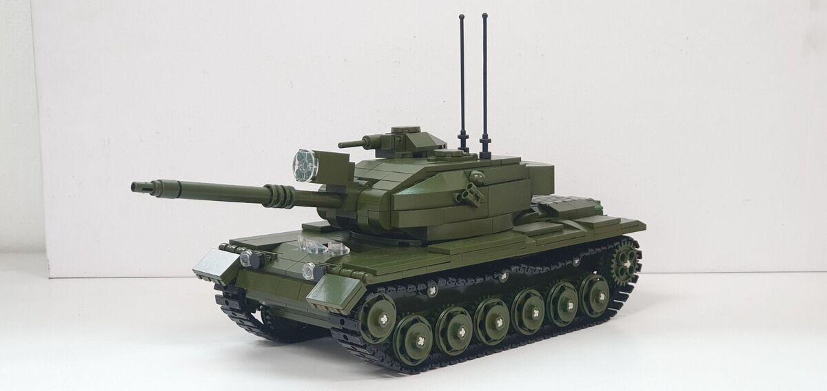 IMEX Oxford M60 Patton U.S. Main Battle Tank Brick Building IMEX Oxford M60 Patton U.S. Main Battle Tank Brick Building