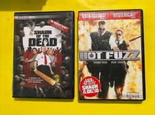 SHAUN OF THE DEAD  HOT FUZZ DVD DBL FEATURE EXCELLENT CONDITION FREE SHIPPING