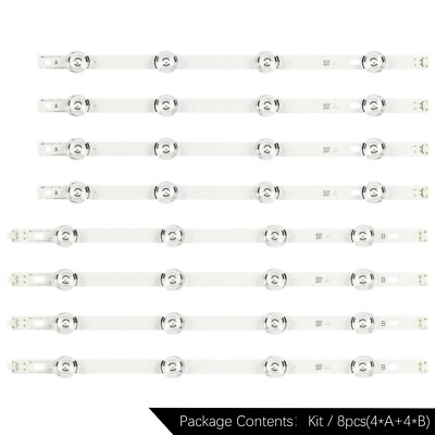KIT/8pcs TV LED Backlight strip For 42LB613V 42LB644V 42LF652V 42LB550A 42LY540H