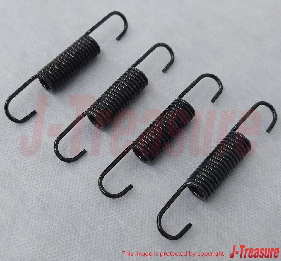 SUZUKI RM250 1976-1981 Genuine Muffler Spring 09443-11002 x4 Set OEM - Изображение 3 из 4