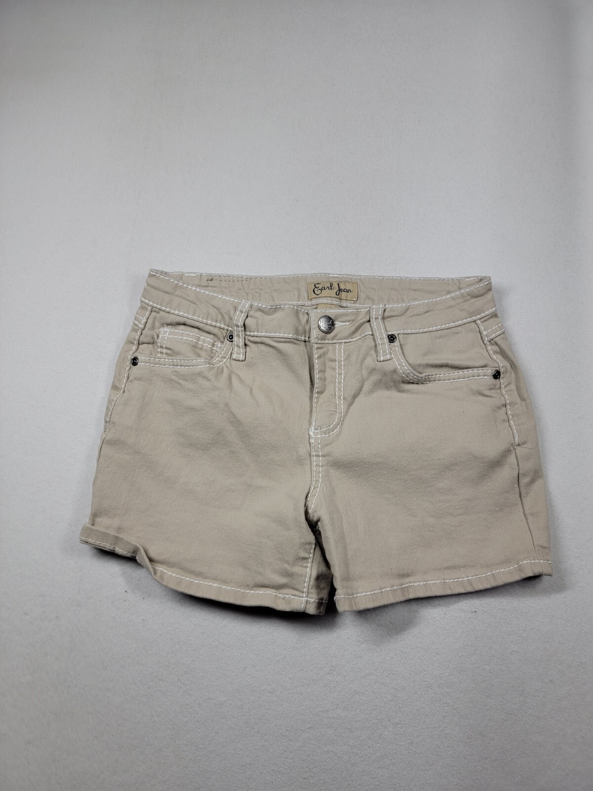 Earl Jeans Size 6 Beige Denim Women's Shorts eBay