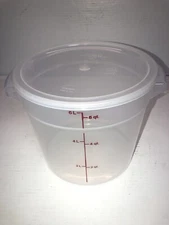 - RFS6PP190 Camwear 6-Quart Round Food Storage Container With Lid