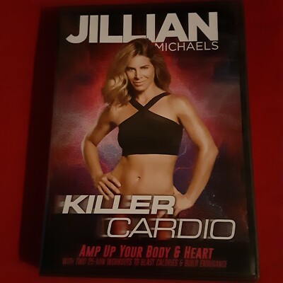 Jillian Michaels Killer Cardio DVD Fitness Training Workout Exercise Video 