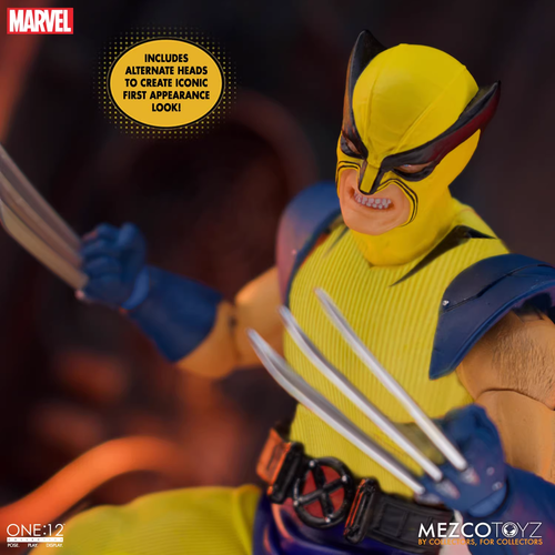 X-Men Wolverine Mezco One:12 Collective Deluxe Steel Box Edition Action Figure - Picture 22 of 24