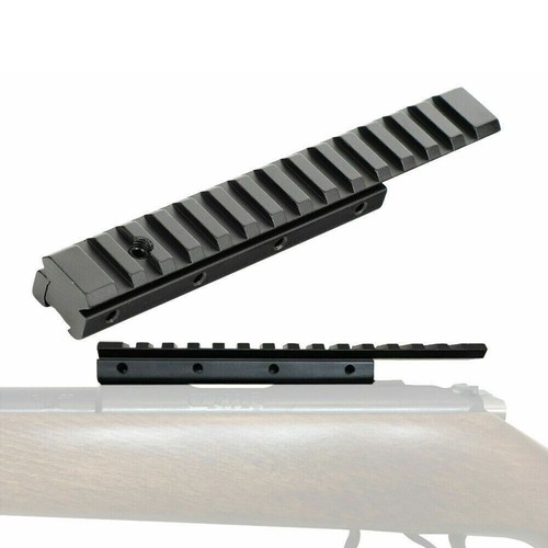 Rail Adapter Dovetail Weaver Picatinny 11mm to 20mm Tactical Scope Extend Mount - Picture 4 of 12
