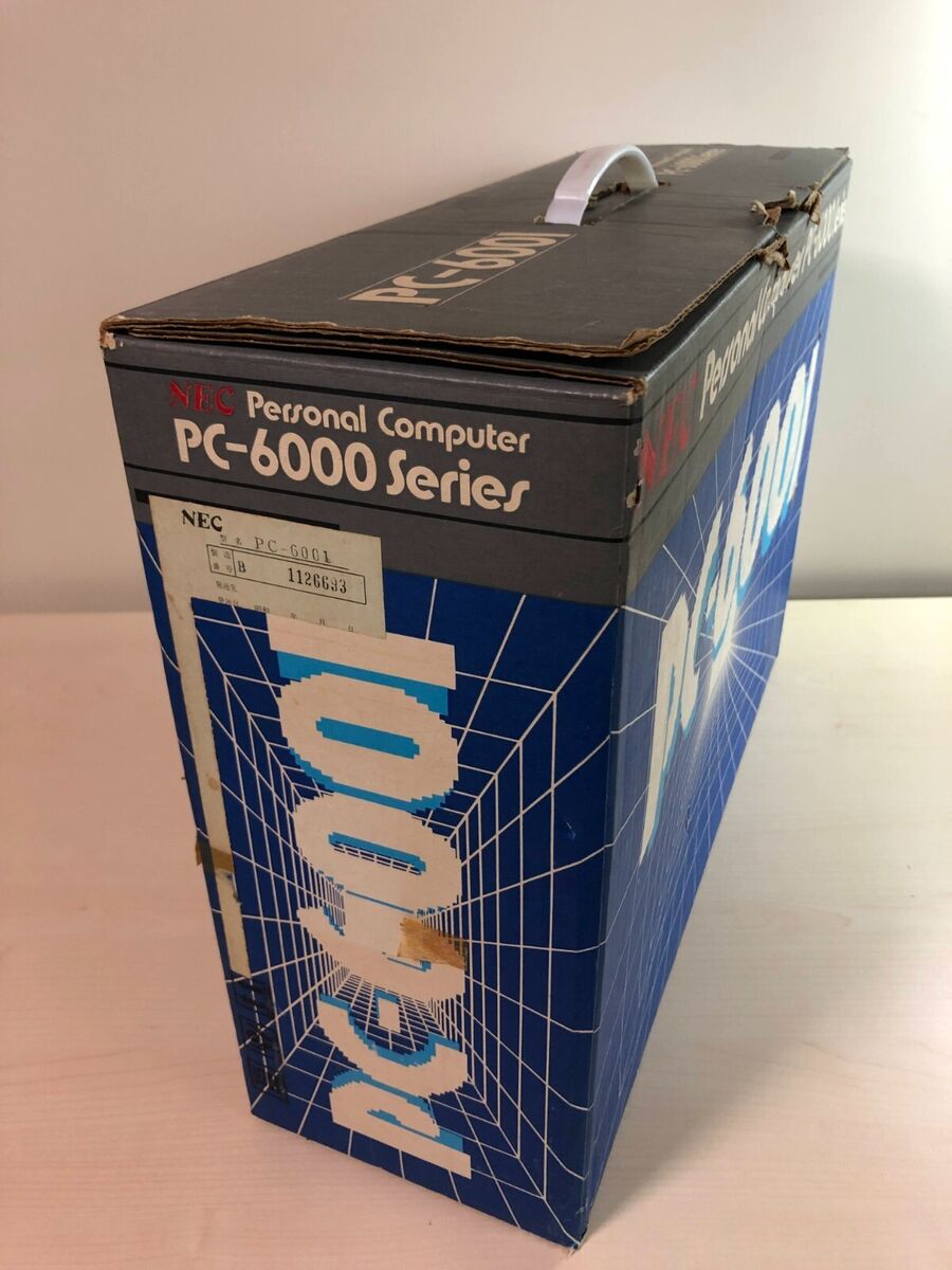 NEC PC-6001 Personal Computer Japanese Model in Box Vintage NEC PC-6001 Personal Computer Japanese Model in Box Vintage