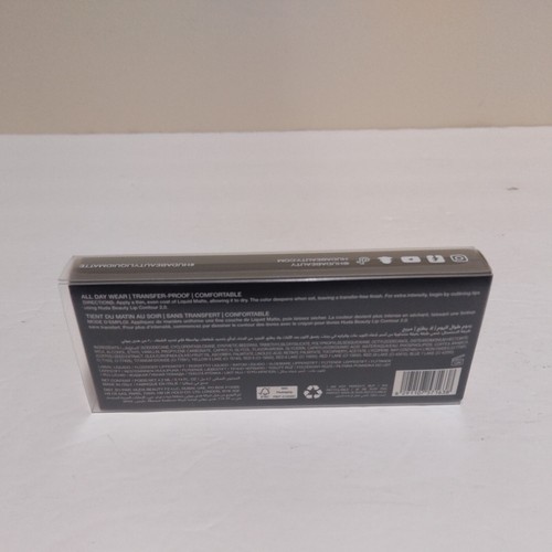 NEW HUDA BEAUTY Liquid Matte Ultra-Comfort Transfer-proof Lipstick Bombshell - 第 6/6 張圖片