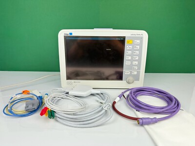 Dräger Infinity Delta XL Patientenmonitor / Überwachungsmonitor mit Zubehör