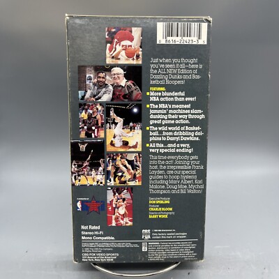All New Dazzling Dunks and Basketball Bloopers (VHS, 1993