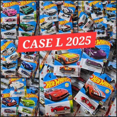 2025 HOT WHEELS MAINLINE CASE L NEW LATEST MODEL CHOOSE FROM