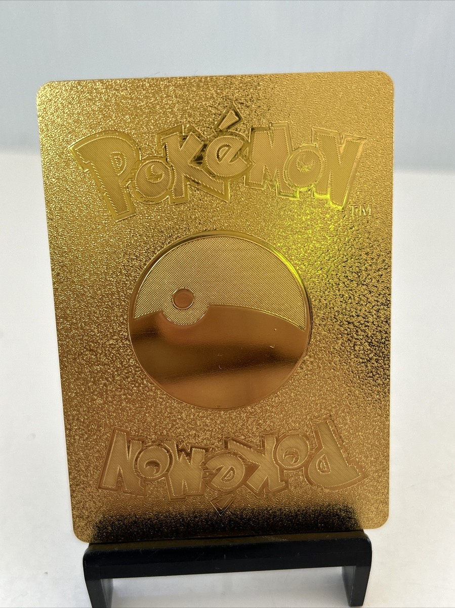 Toxapex GX Metal Gold Foil Pokemon Card Fan Art Card Rare! | eBay