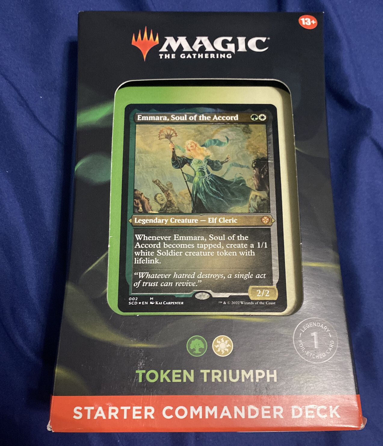 Magic The Gathering Token Triumph Starter Commander Deck eBay