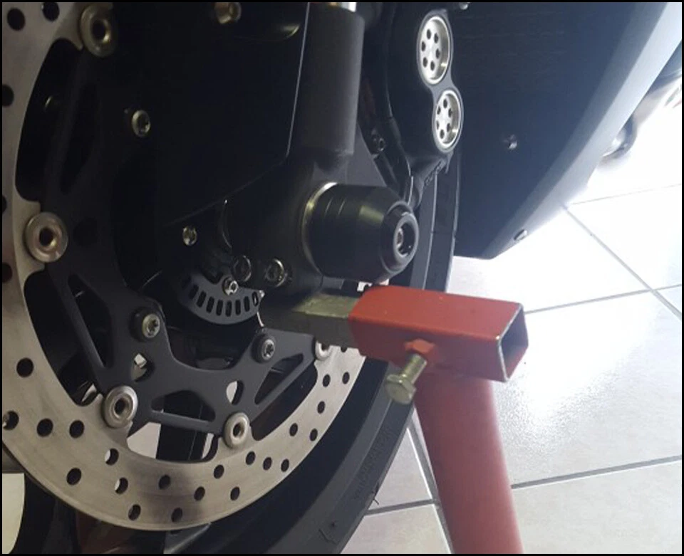 Protector de choque de eje delantero trasero para Buell Lightning XB12X XB12R Foto 4 de 4