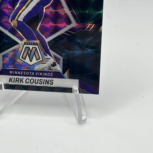 2022 Panini Mosaic Genesis Kirk Cousins SP Minnesota Vikings Atlanta Falcons - Bild 4 von 12