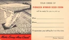 Plant Pioneer Hybrid Seed Corn Postal Card Make Every Acre Count