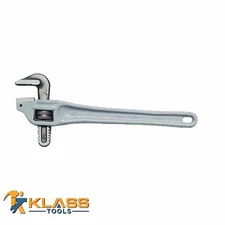 14" 90 Degrees Offset Aluminum Pipe Wrench by KlassTools