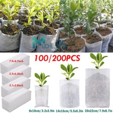 Bolsas de cultivo de plantas Bolsa de guarder a de tela no tejida biodegradable