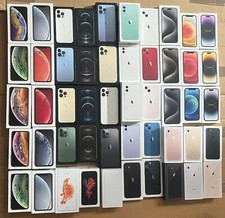 100X Job Lot Original iPhone empty box Mixed Models. Good Condition Wholesale