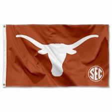 Bandera/bandera naranja para los fanáticos de Texas Longhorns 3x5 pies de la universidad NCAA SEC
