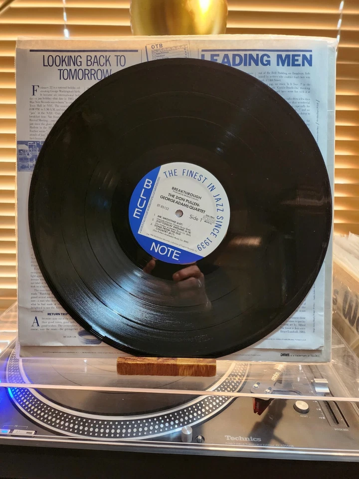 The Don Pullen George Adams Quartet, Breakthrough, 86 1st Blue Note, VG+/VG+ Foto 4 de 4