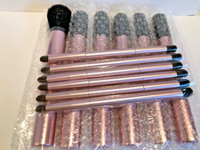 Mally Makeup Powder 6" and eyeshadow blending brushes 6 of each