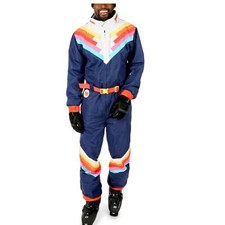 Tipsy Elves Men  s Santa Fe Shredder Snow Suit New With Tags Size Large