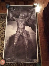 CREATURE FROM THE BLACK LAGOON 6-Ft Poster Giant 1950s Horror Movie Classic