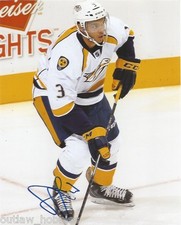 Nashville Predators Seth Jones Signed Autographed 8x10 COA F
