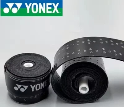 2 Stück Yonex Super Grip Tape schwarz Badminton Tennisschläger dünn & klebrig Overgrip