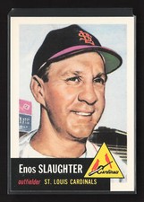 1991 Topps Archives 1953 #41 Enos Slaughter St. Louis Cardinals