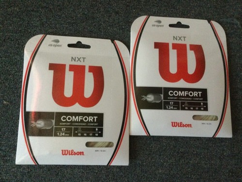 New Wilson NXT 17/1.24mm String Natural - 2 sets