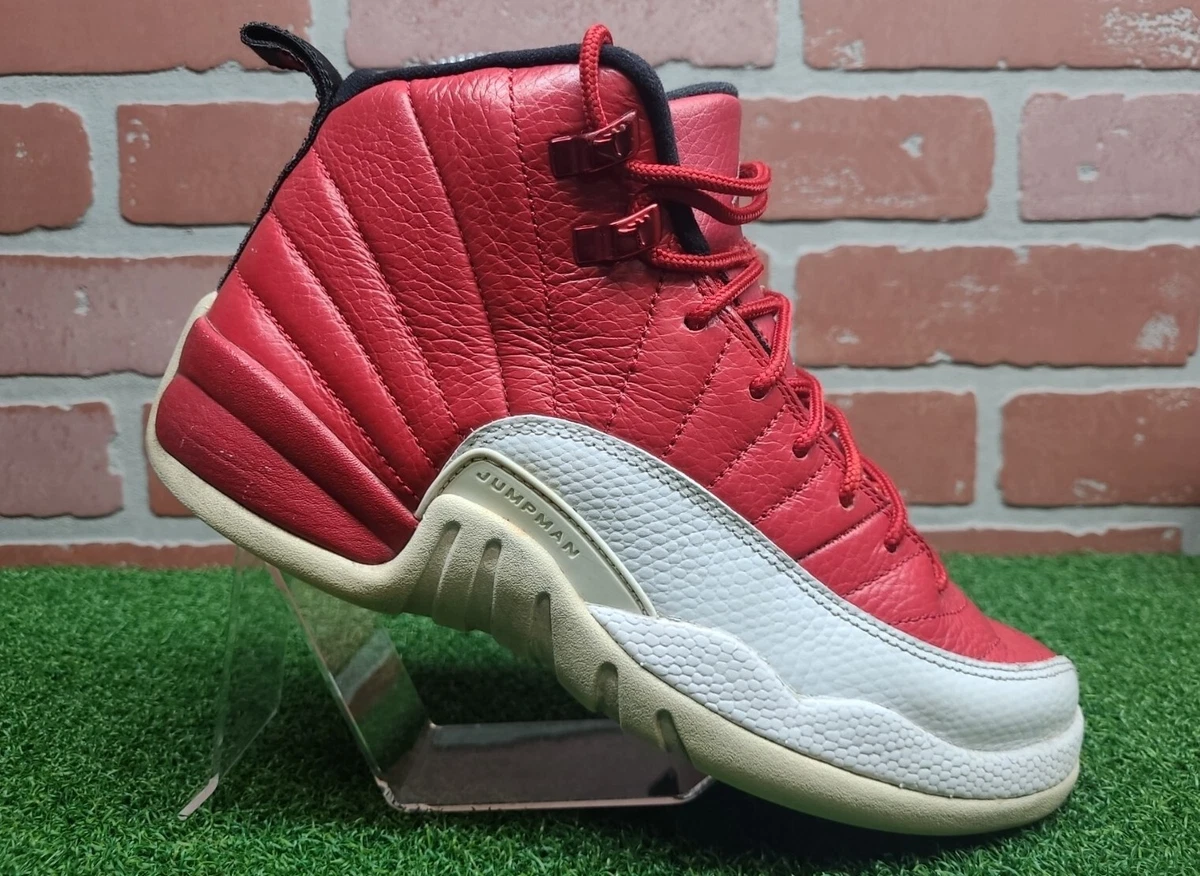 Nike Air Jordan 12 XII Retro Gym Red 30690-600 Shoes size 6.5Y