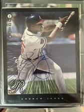 ANDRUW JONES ZENITH AUTOGRAPHED SIGNED AUTO BASEBALL PHOTO 8x10