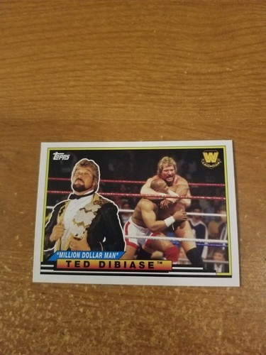 Topps Heritage WWE 2018 base/insertos elige a tus luchadores completa tu conjunto casi nuevo/m - Imagen 3 de 22