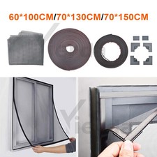Magnetic Window Insect Screen Mesh Net Fly Mosquito Bug Netting Moth Cover 3Size