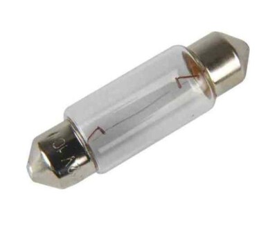 Soffitte Glühlampe Lampe 6V-10W Sofite 10,5x 36 Glühbirne light bulb
