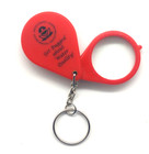 Vintage US Environmental Protection Agency EPA Magnifying Glass Keyring Keychain — photo 3