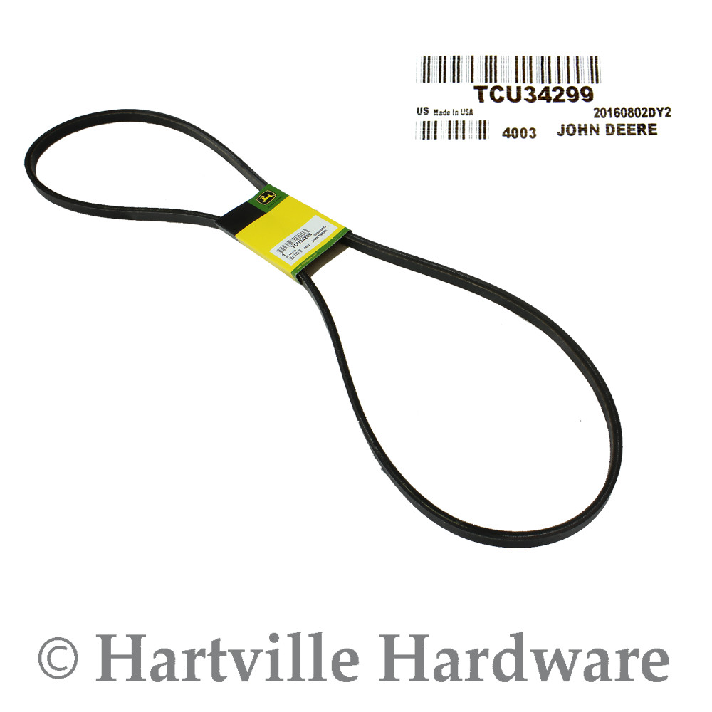 John Deere Original Equipment Traction Drive V-Belt #TCU34299