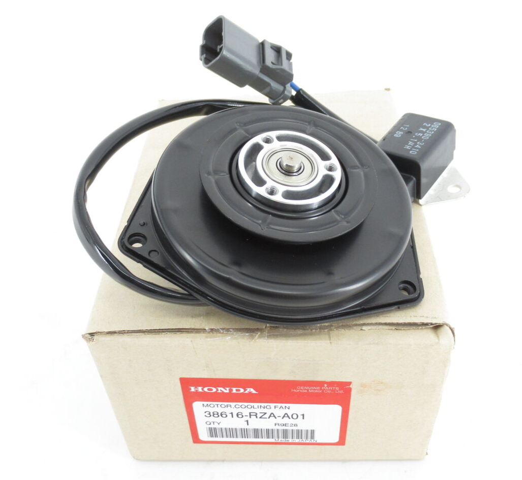 Genuine OEM Honda 38616-RZA-A01 A/C Condenser Fan Motor 2007-2009