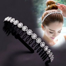 Women Flower Hairband Adult Hair Accessories Headband Accessories Elegant