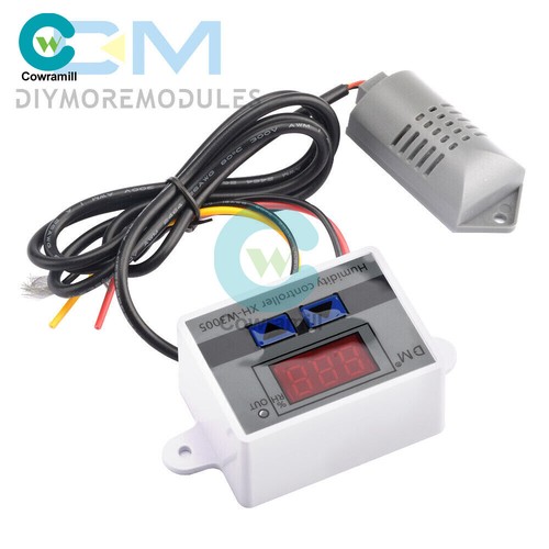 Digital LED Humidity Controller W3005 Hygrometer Switch Sensor 12V 24V 110-220V - Picture 9 of 41