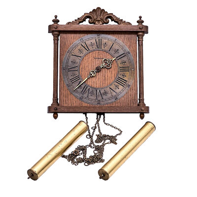 Kienzle Wanduhr Made of Wood With Weights Without Pendulum Handmade IN Germany