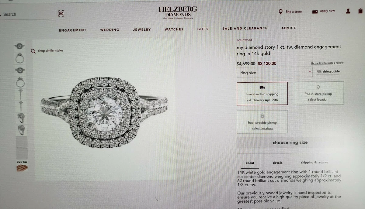My helzberg deals