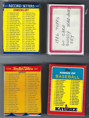 Factory Sealed and Hand- Collated Baseball & Batman Returns Inserts (C) - Picture 6 of 162